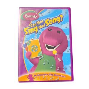 Barney Can You Sing That Song? DVD used